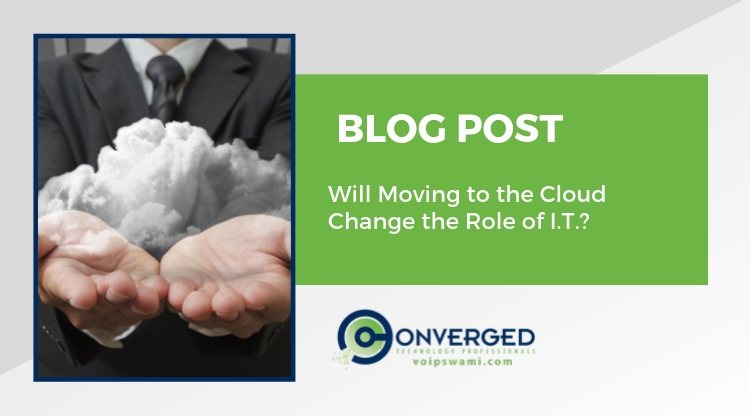 Migrating Cloud Changing Role of IT